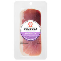 Del Duca Prosciutto, Dry Cured, 3 Ounce