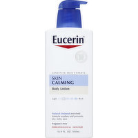 Eucerin Body Lotion, Skin Calming, Fragrance Free, 16.9 Ounce