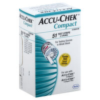 Accu-Chek Compact Test Strips, 51 Each