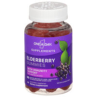 One A Day Immunity Support, Elderberry, Gummies, 60 Each