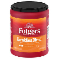 Folgers Coffee, Ground, Mild, Breakfast Blend, 9.6 Ounce