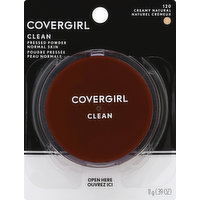 CoverGirl Clean Pressed Powder, Normal Skin, Creamy Natural 120, 0.39 Ounce