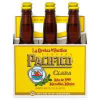 Pacifico Beer, Clara, 6 Each