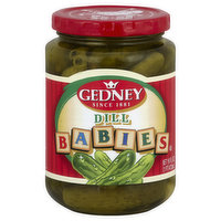 Gedney Pickles, Dill, Babies, 16 Ounce