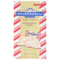 Ghirardelli Chocolate Squares, Peppermint Bark, 7.9 Ounce