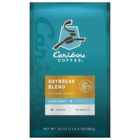 Caribou Coffee Coffee, Ground, Light Roast, Daybreak Blend, 20 Ounce
