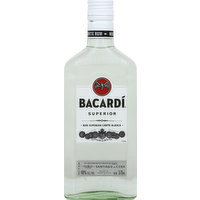 Bacardi Rum, White, 375 Millilitre