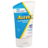 AleveX Pain Relieving Lotion, Max Strength, Menthol, 2.7 Ounce