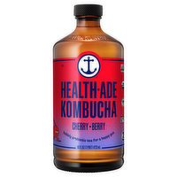 Health-Ade Kombucha, Cherry-Berry, 16 Ounce