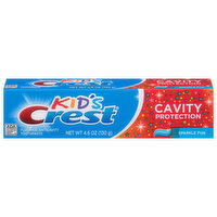Crest Toothpaste, Fluoride Anticavity, Sparkle Fun, Cavity Protection, 4.6 Ounce