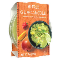 Del Trio Mango Mild Habanero Guacamole, 7 Ounce