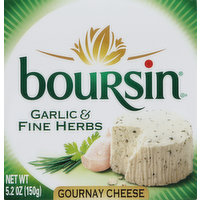 Boursin Cheese, Gournay, Garlic & Fine Herbs, 5.2 Ounce