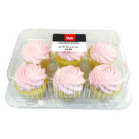 Cub Bakery Whipped Strawberry Cupcakes, 6 Each