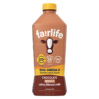 Fairlife Milk, Whole, Ultra-Filtered, Chocolate, 52 Fluid ounce