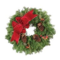 Cub Cranberry Splash Wreath 25", 1 Each