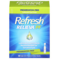 Refresh Relieva PF Lubricant Eye Drops, 30 Each