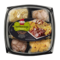 Hormel Party Tray Turkey & Ham with Cheese & Crackers, 1.75 Pound