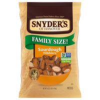 Snyders of Hanover Nibblers, Sourdough, Family Size, 16 Ounce