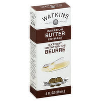 Watkins Butter Extract, Imitation, 2 Ounce