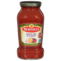 Bertolli Sauce, Olive Oil & Garlic, 24 Ounce