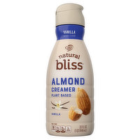 Coffee-Mate  Natural Bliss Almond Creamer, Plant Based, Vanilla, 32 Each