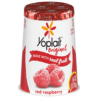 Yoplait Yogurt, Low Fat, Red Raspberry, 6 Ounce
