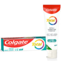 Colgate Total Fresh Mint Stripe Toothpaste, 5.1 Ounce