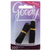 Goody Hair Pins, 2 Sizes, Value Pack, 100 Each