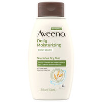 Aveeno Body Wash, Lightly Scented, Daily Moisturizing, 12 Fluid ounce