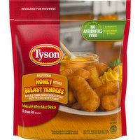 Tyson Fully Cooked Honey Battered Frozen Chicken Breast Tenders, 25.5 Ounce