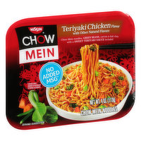 Nissin Chow Mein Noodles, Teriyaki Beef Flavor, 4 Ounce