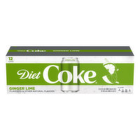 DIET COKE diet Coke Ginger Lime Ginger Lime Diet Cola, 144 Fluid ounce