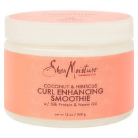 Shea Moisture Curl Enhancing Smoothie, Coconut & Hibiscus, 12 Ounce