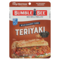 Bumble Bee Tuna, Wild Caught, Teriyaki, 2.5 Ounce