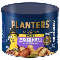 Planters Deluxe Mixed Nuts, Salted, 8.75 Ounce