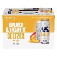 Bud Light Seltzer, Mango, 12 Each