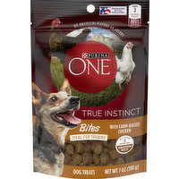 O.N.E. Dog Treats, Bites, with Farm-Raised Chicken, 7 Ounce
