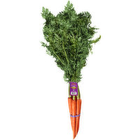 Produce Green Top Carrots Bunch, 1 Each