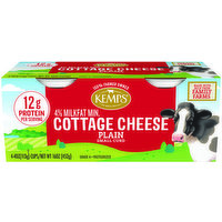 Kemps 4% Small Curd Cottage Cheese 4Ct/4Oz, 16 Ounce