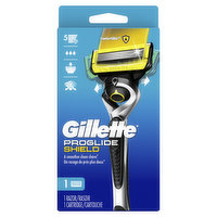 Gillette Gillette ProGlide Shield Razor for Men, Handle + 1 Blade Refill, 1 Each