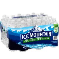 Ice Mountain Natural Spring Water, 24 Each