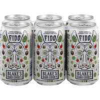 Blake's Hard Cider Co. Hard Cider, Hopped Raspberry & Grapefruit, Fido, 6 Each