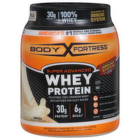 Body Fortress Whey Protein, Vanilla, Super Advanced, 1.74 Pound