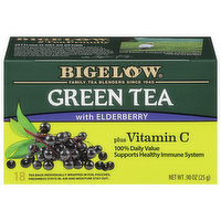 Bigelow Green Tea, Vitamin C, Tea Bags, 18 Each