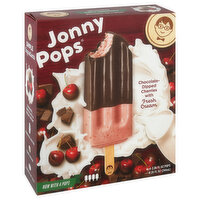 Jonny Pops Pops, Chocolate-Dipped Cherries, 4 Each