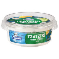 Opaa! Greek Yogurt Dip, Tzatziki, 8 Ounce