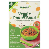 Sprout Organics Veggie Power Bowl, Organic, 5 Ounce