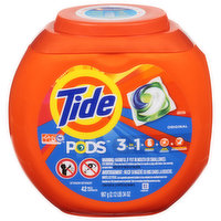 Tide Detergent, 3-in-1, Original, 42 Each
