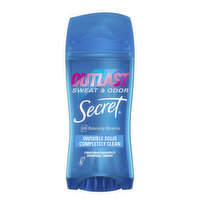 Secret Outlast Outlast Invisible Solid Antiperspirant Deodorant for Women, Completely Clean Scent, 2.6 oz, 2.6 Ounce