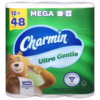 Charmin Bathroom Tissue, Ultra Gentle, Mega, 2-Ply, 12 Each